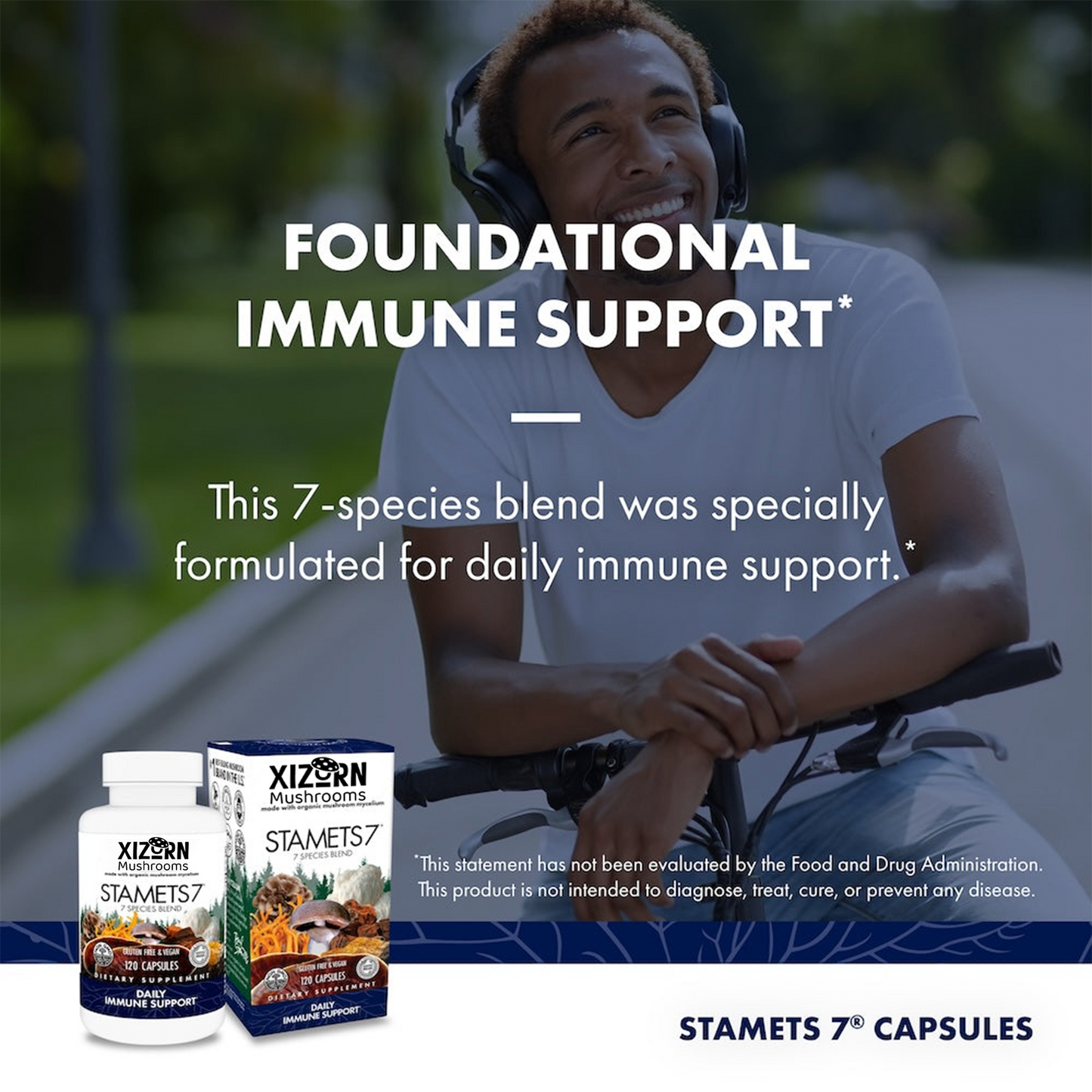 XIZORN Mushrooms™ Stamets 7® Capsules