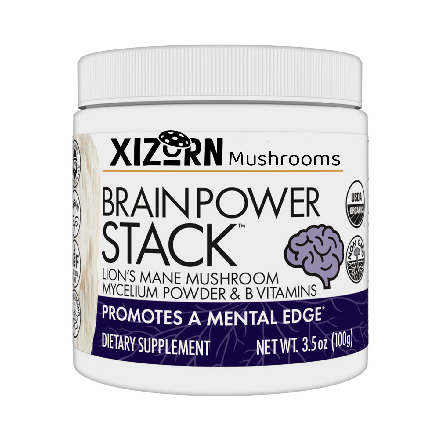 XIZORN Mushrooms™ BrainPower Stack® Powder