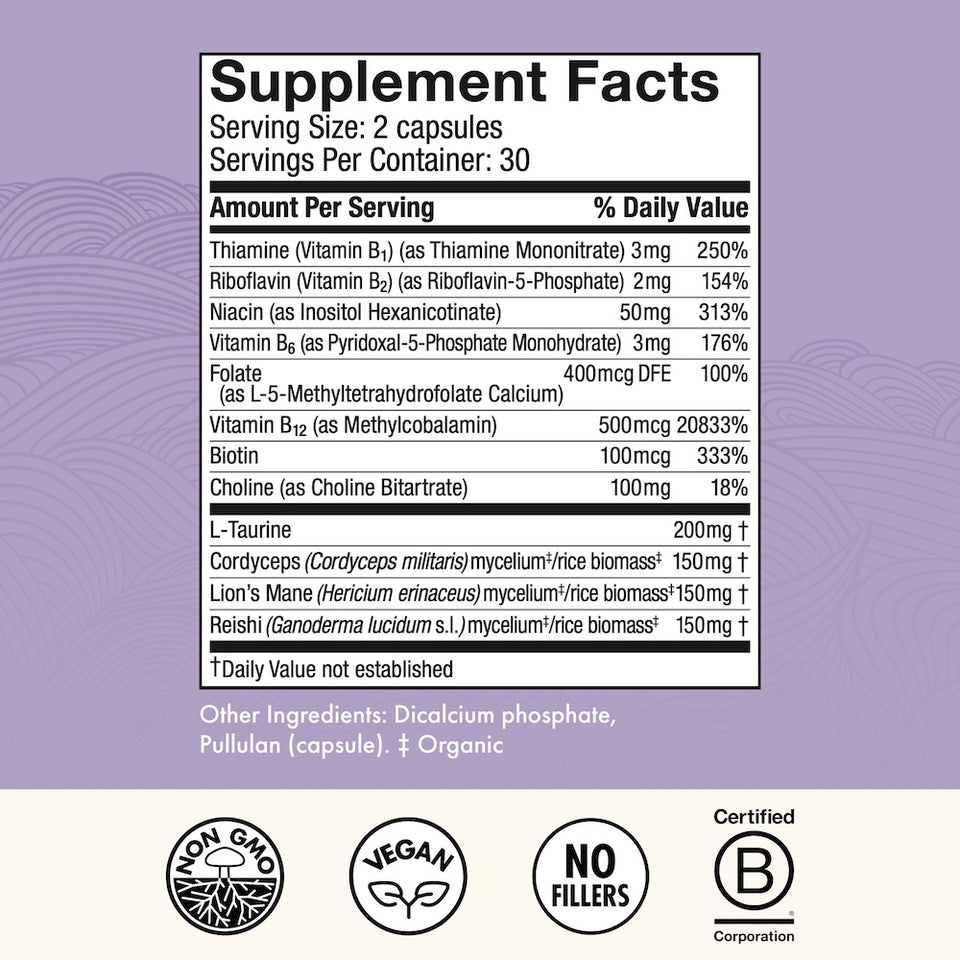 XIZORN Mushrooms Focus* Capsules