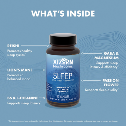 XIZORN Mushrooms™ Sleep* Capsules