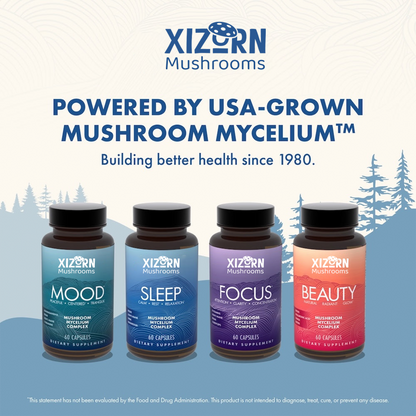 XIZORN Mushrooms™ Sleep* Capsules