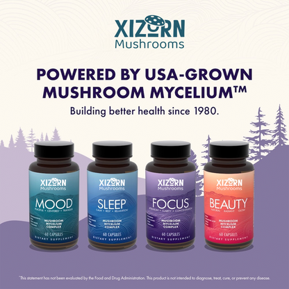 XIZORN Mushrooms Focus* Capsules