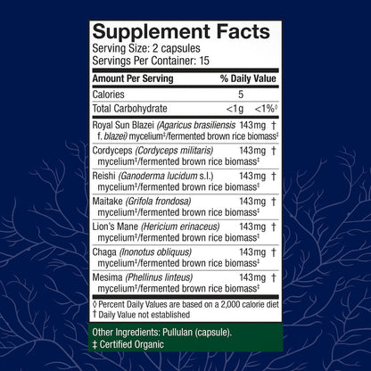 XIZORN Mushrooms™ Stamets 7® Capsules