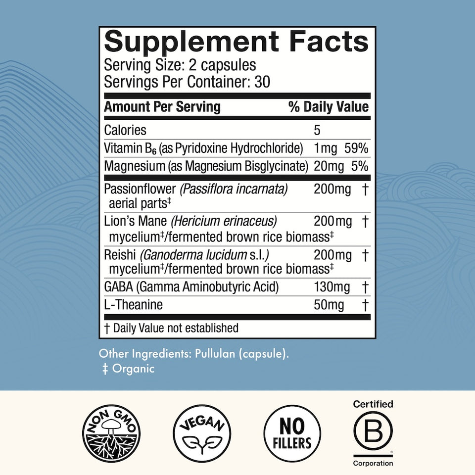 XIZORN Mushrooms™ Sleep* Capsules